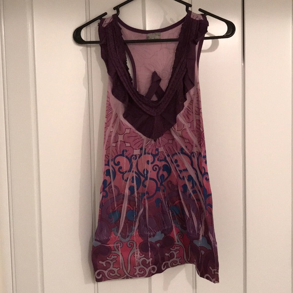 Racerback casual tank top - Picture 2 of 4